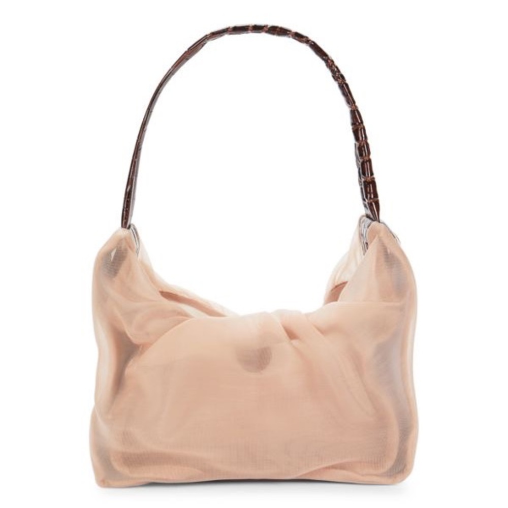 STAUD Mini Felix Mesh Top Handle Bag